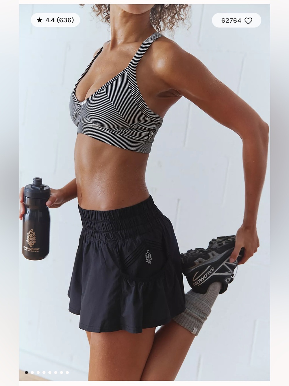 NWT Free people movement Get Your Flirt On Shorts